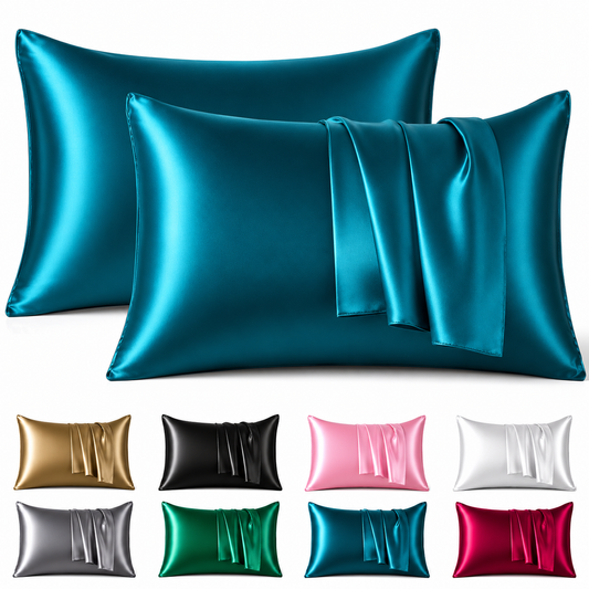 HUNDREAM™ Satin Pillowcase Set – 2 Pack