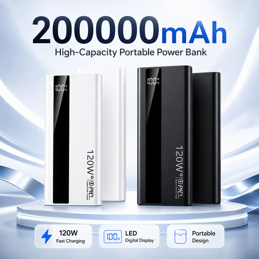 HUNDREAM™ 200.000mAh Fast-Charging Power Bank