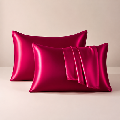 HUNDREAM™ Satin Pillowcase Set – 2 Pack