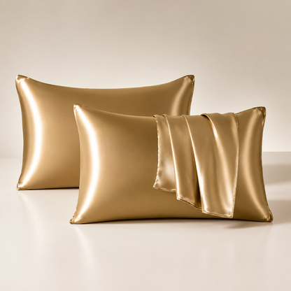 HUNDREAM™ Satin Pillowcase Set – 2 Pack